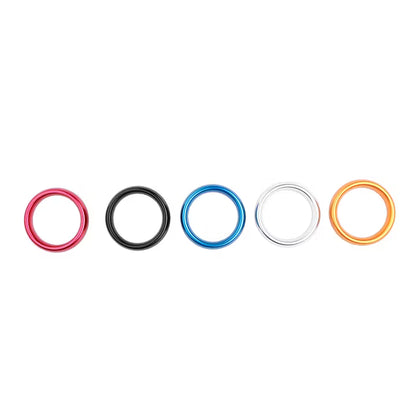 RUNYU Alloy Cock Ring for Men Colorful Aluminium Penis Ring Sex Toys