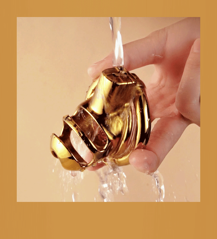 Fetlife Rhino Horn Chastity Cage
