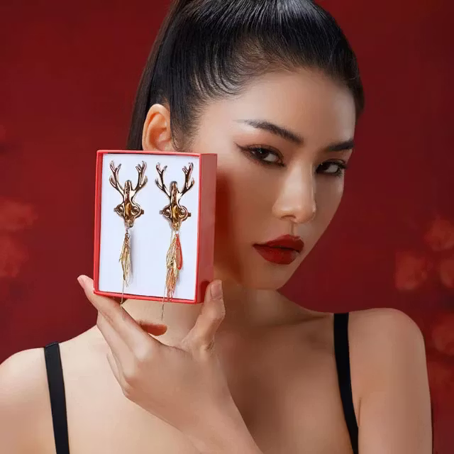 FetLife Stag-Inspired, Roller Adjustable, Nipple Clamps